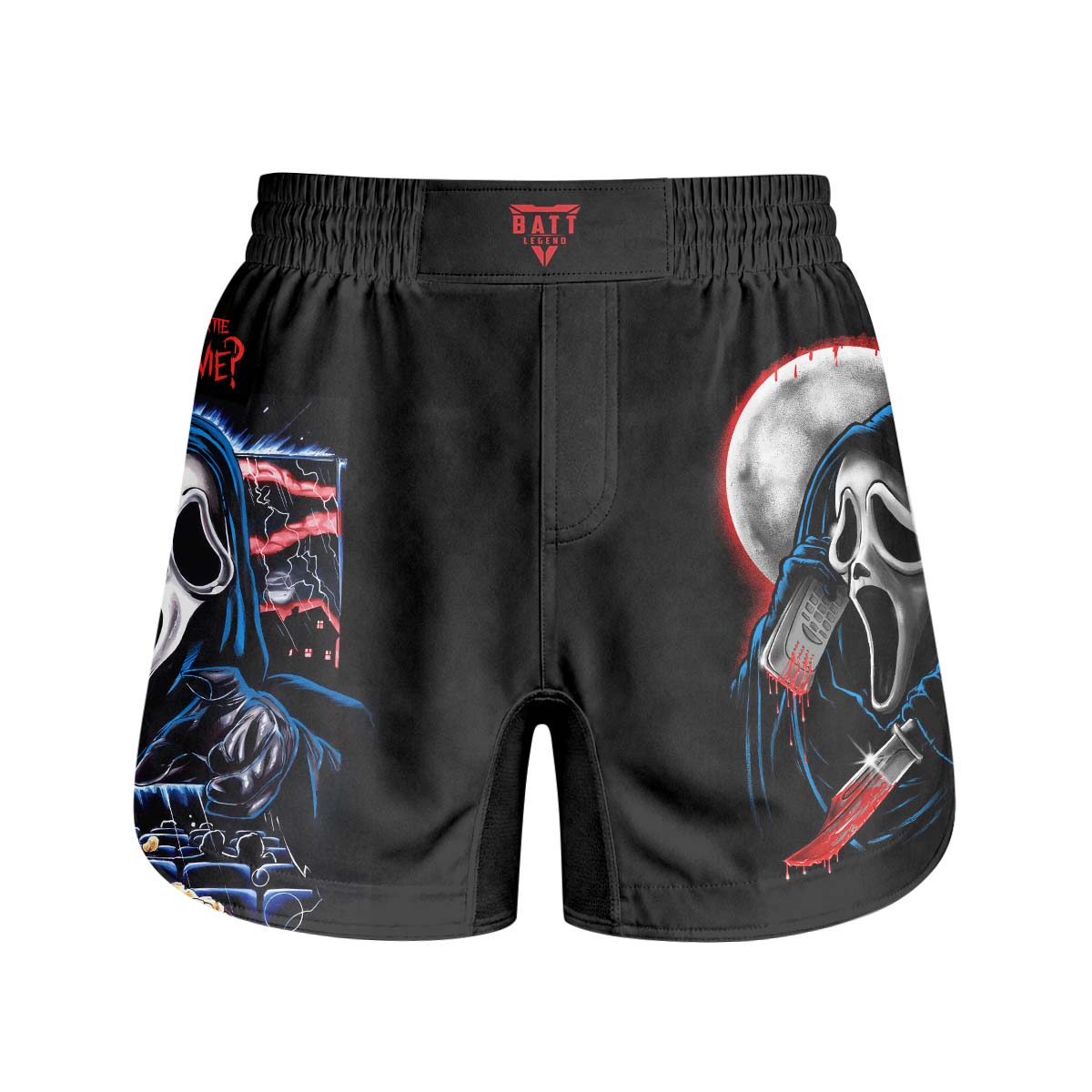 Ghostface Scream Grappling Shorts
