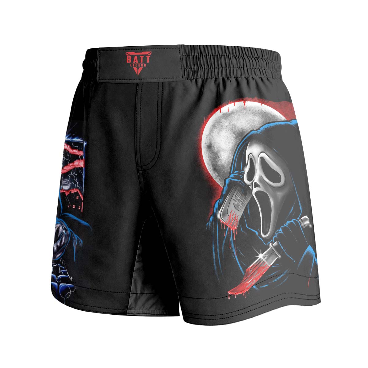 Ghostface Scream Grappling Shorts