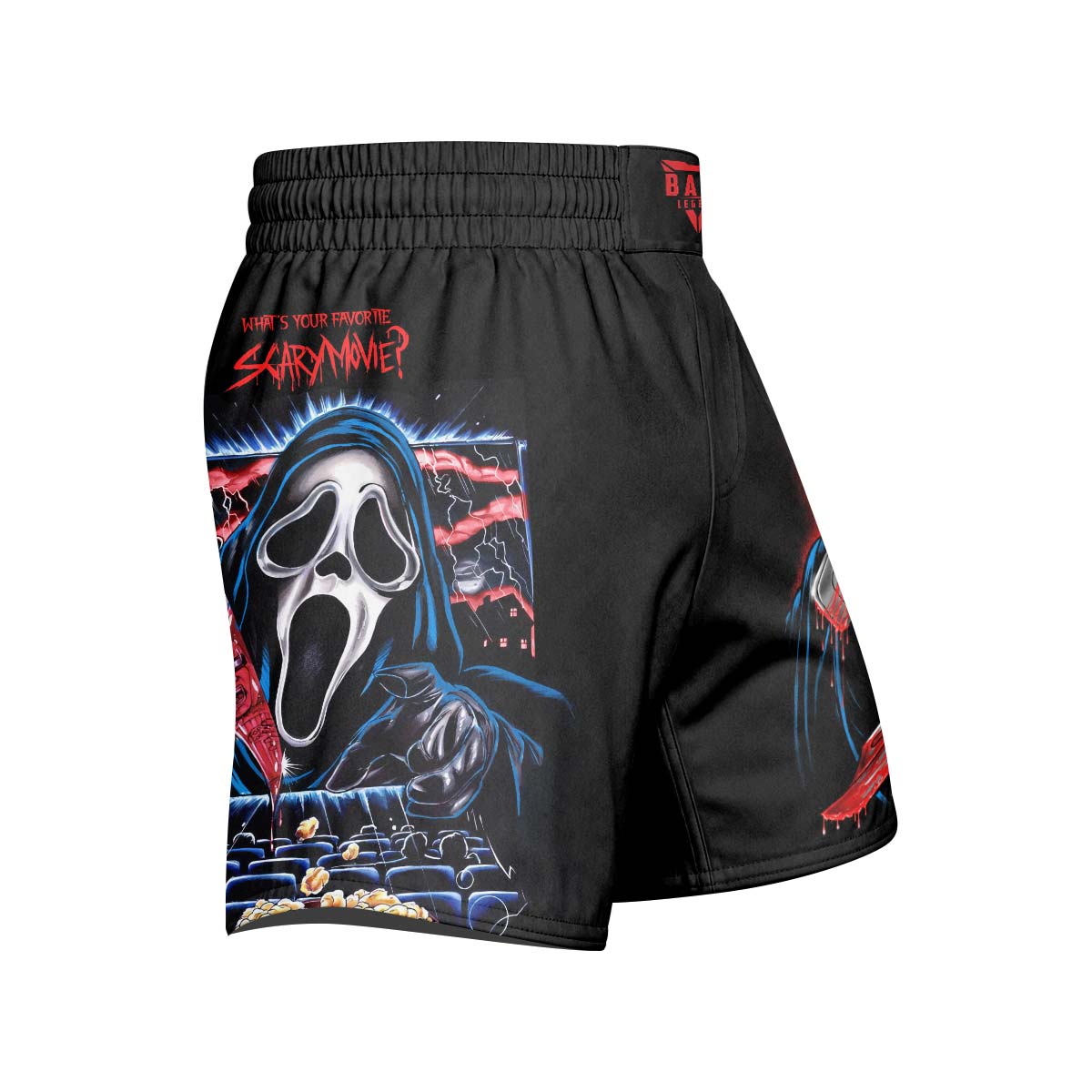Ghostface Scream Grappling Shorts