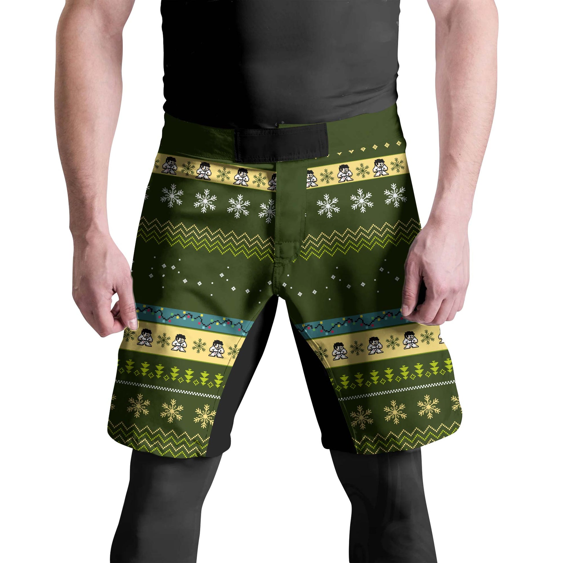 Gingerbread Jiu Jitsu Arm Bar Fight Shorts