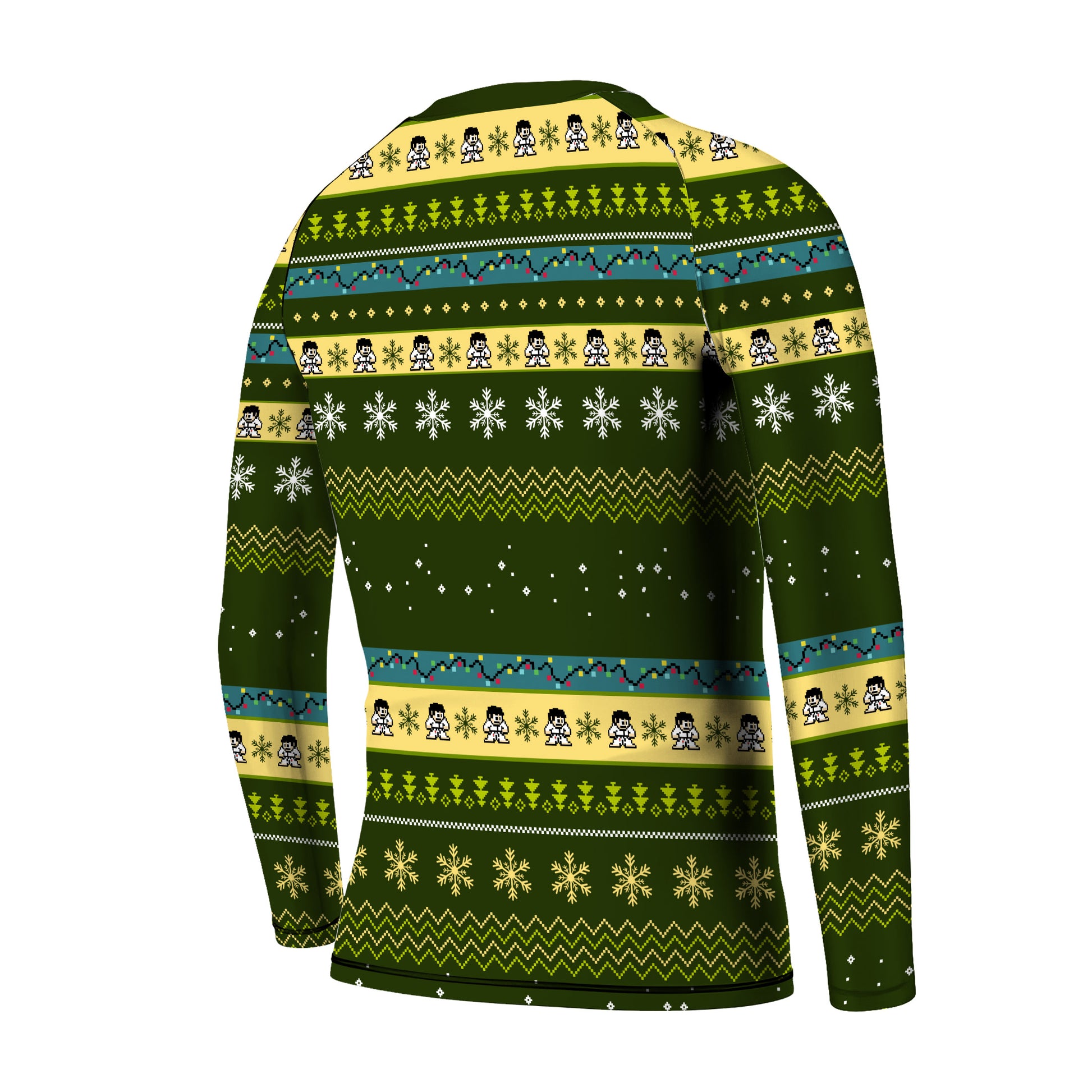 Gingerbread Jiu Jitsu Arm Bar Kids Rash Guard