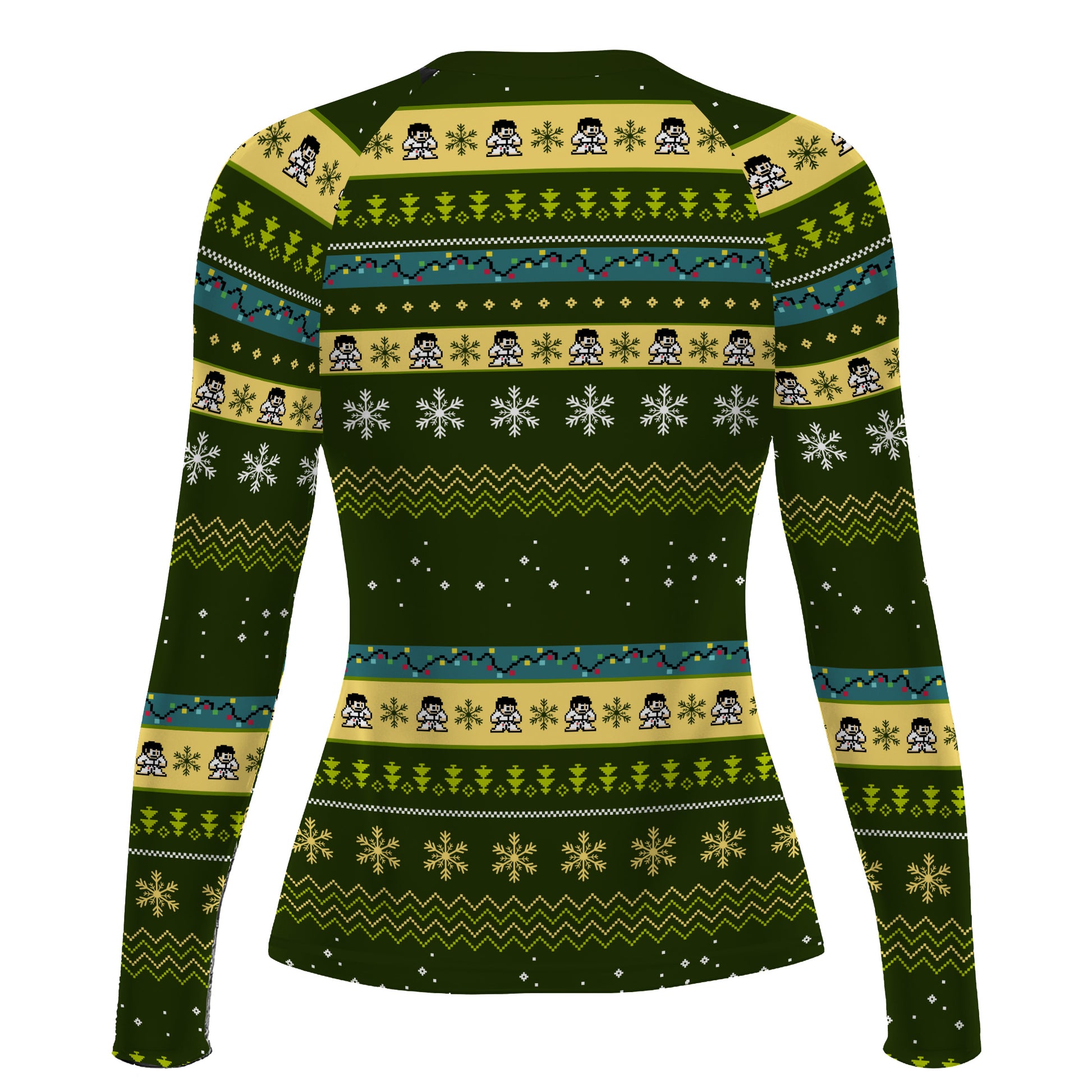Gingerbread Jiu Jitsu Arm Bar Rash Guard
