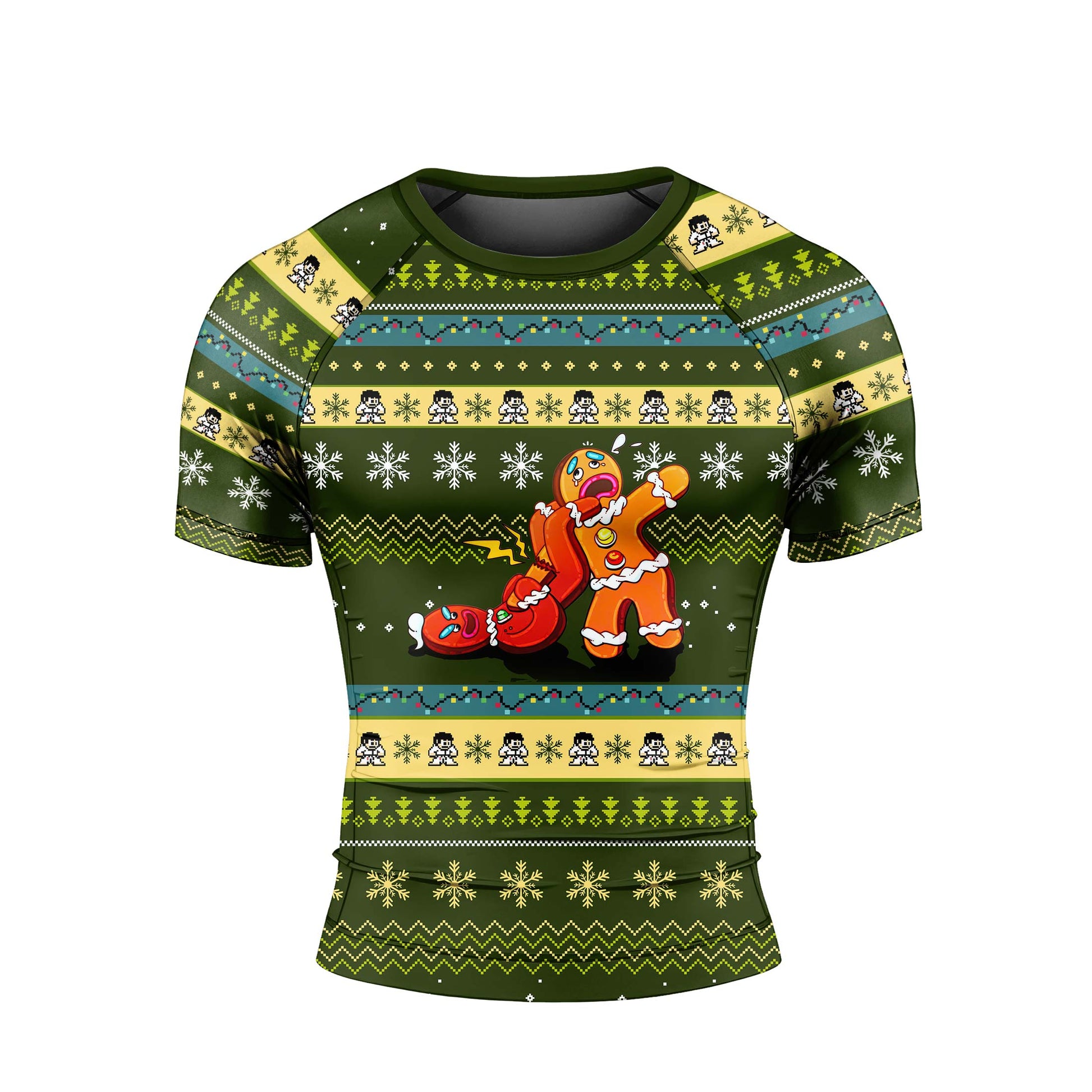 Gingerbread Jiu Jitsu Arm Bar Rash Guard