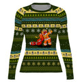 Gingerbread Jiu Jitsu Arm Bar Rash Guard