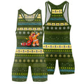 Gingerbread Jiu Jitsu Arm Bar Wrestling Singlet