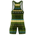 Gingerbread Jiu Jitsu Arm Bar Wrestling Singlet