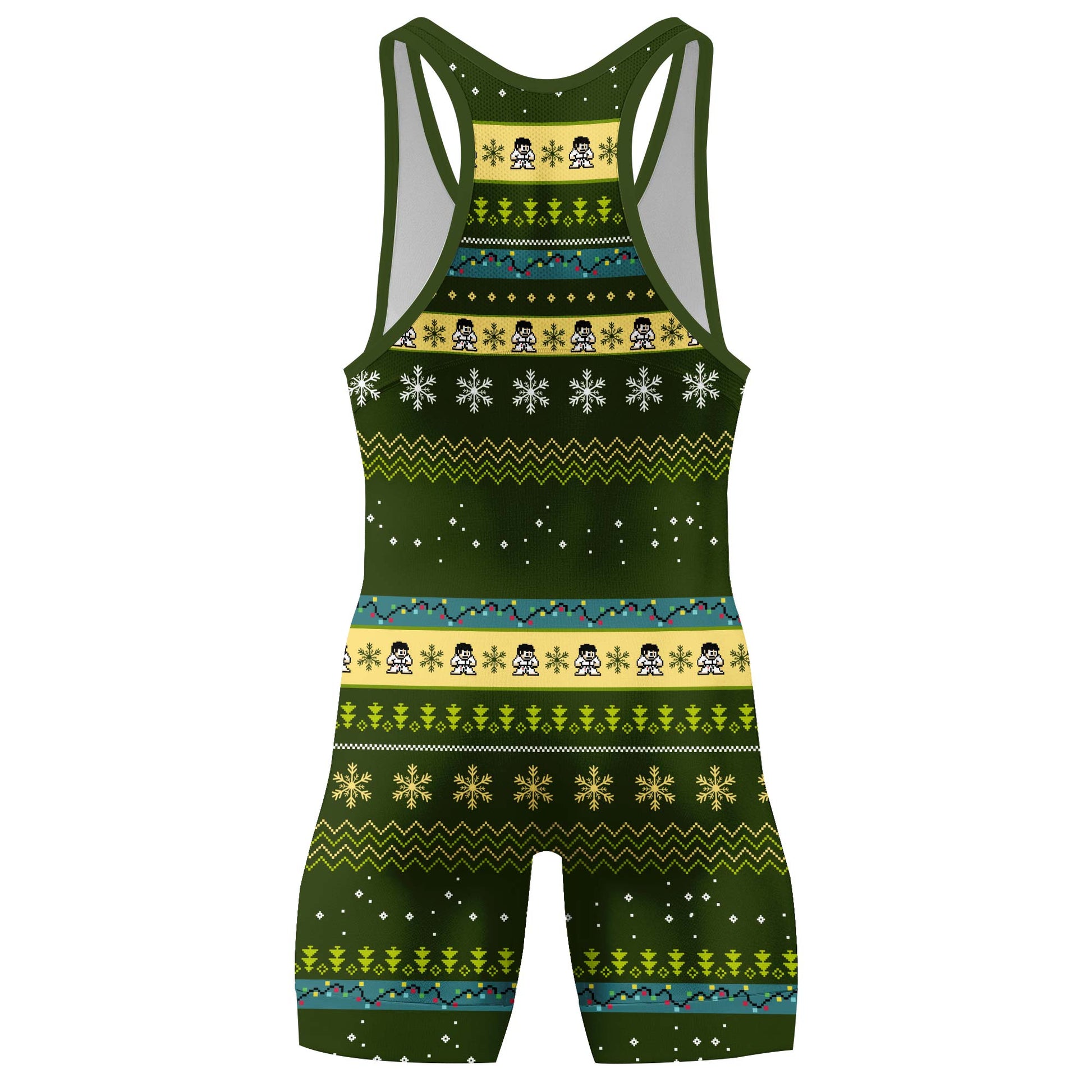Gingerbread Jiu Jitsu Arm Bar Wrestling Singlet