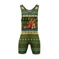 Gingerbread Jiu Jitsu Arm Bar Wrestling Singlet
