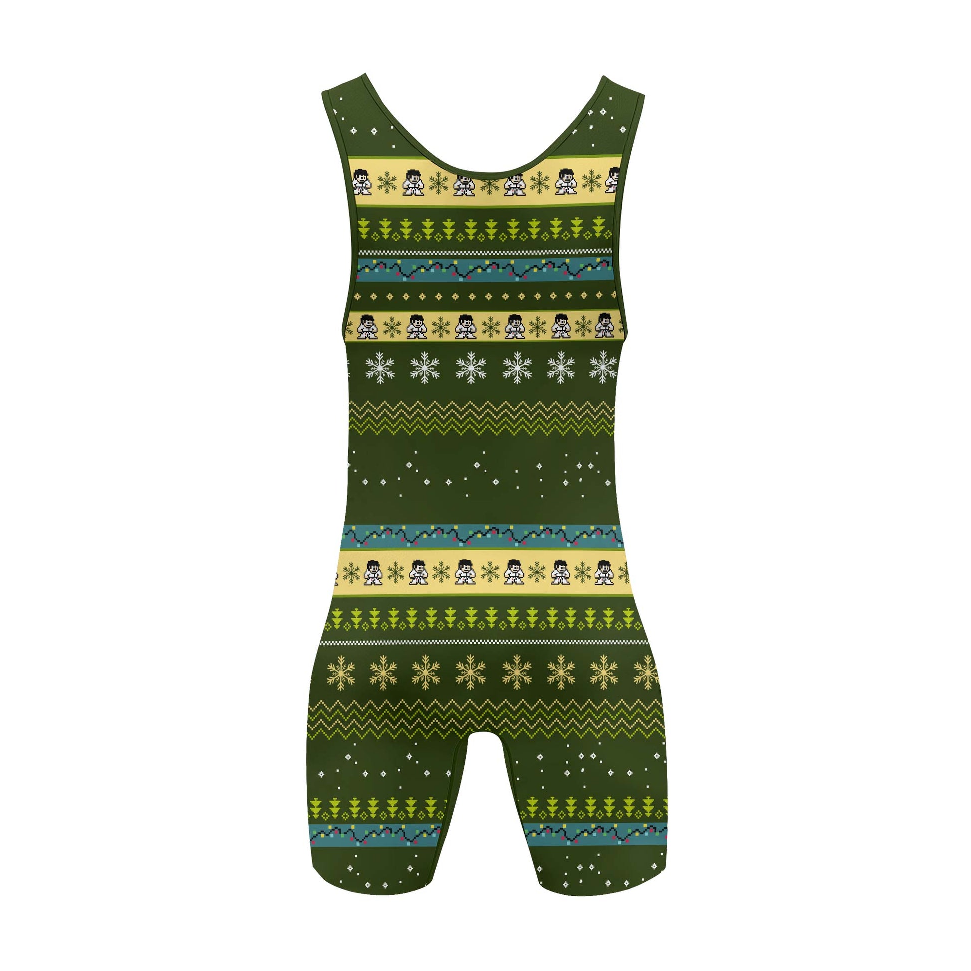 Gingerbread Jiu Jitsu Arm Bar Wrestling Singlet