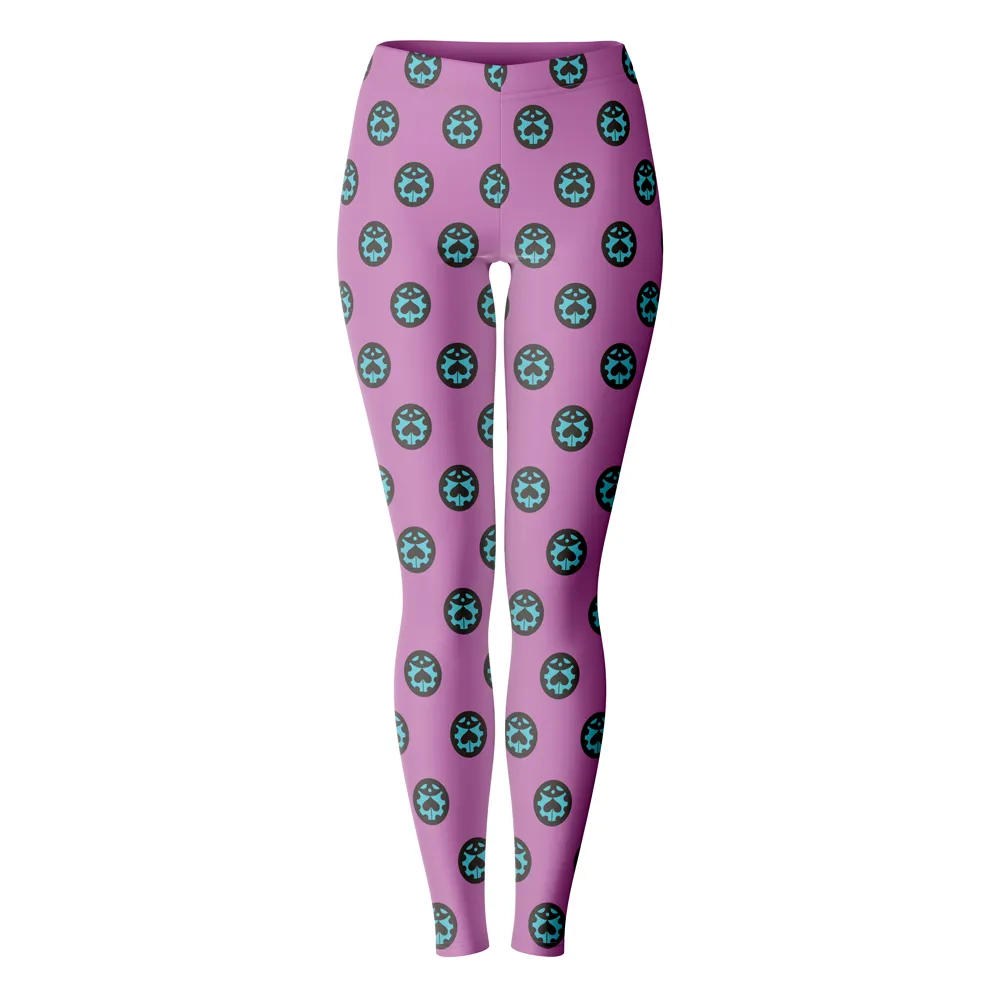 Giorno Giovanna JoJo's Bizarre Leggings