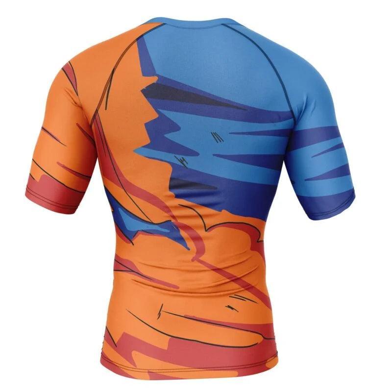 Goku Torn Gi Dragon Ball Rash Guard