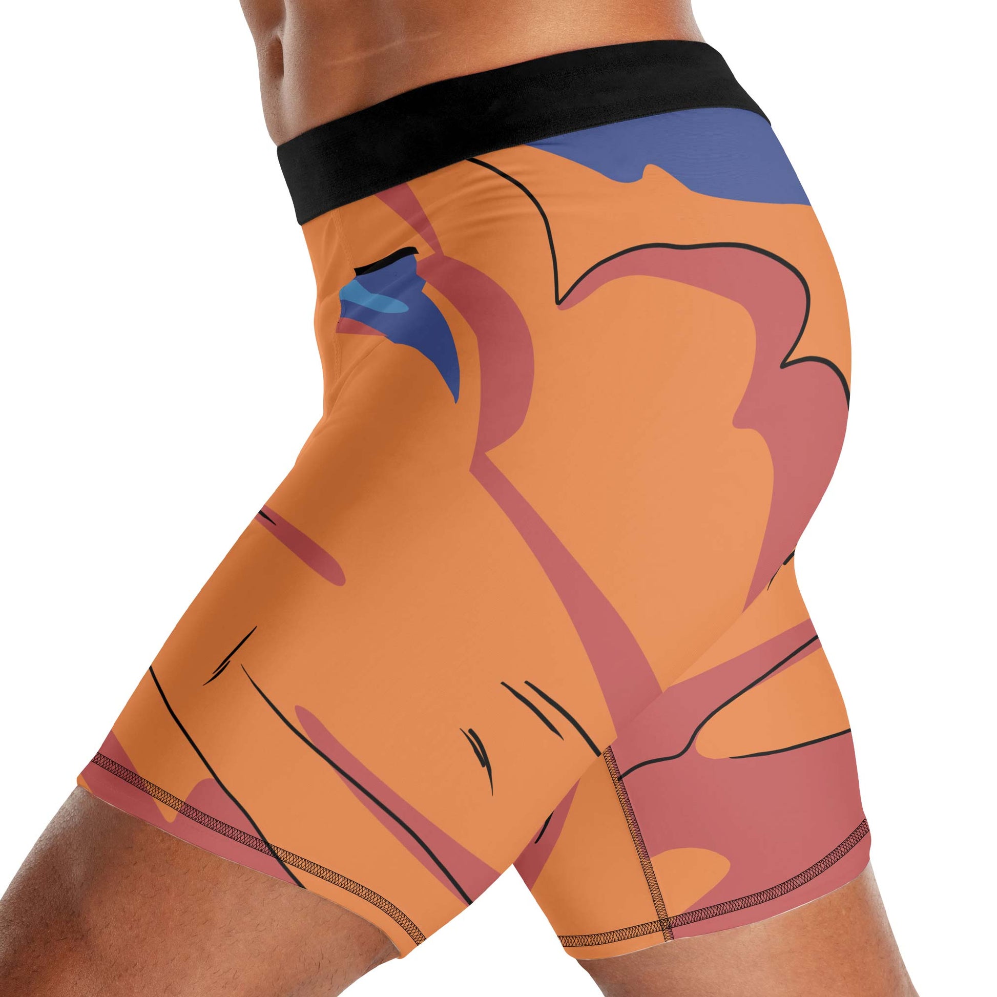 Goku Torn Gi Dragon Ball Compression Shorts