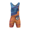 Goku Torn Gi Dragon Ball Wrestling Singlet