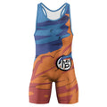 Goku Torn Gi Dragon Ball Wrestling Singlet