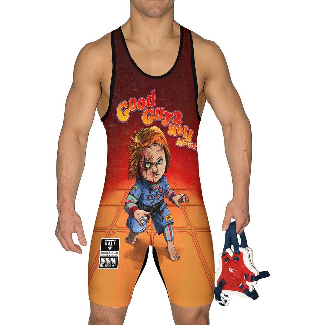 Good Guy Roll Wrestling Singlet