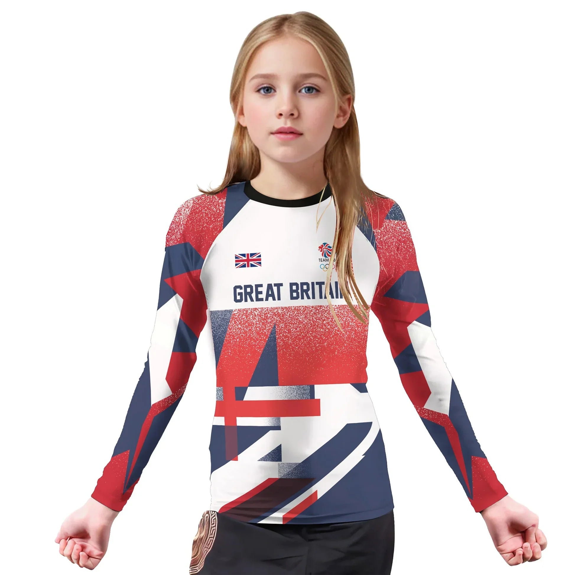 Great Britain Kids Rash Guard