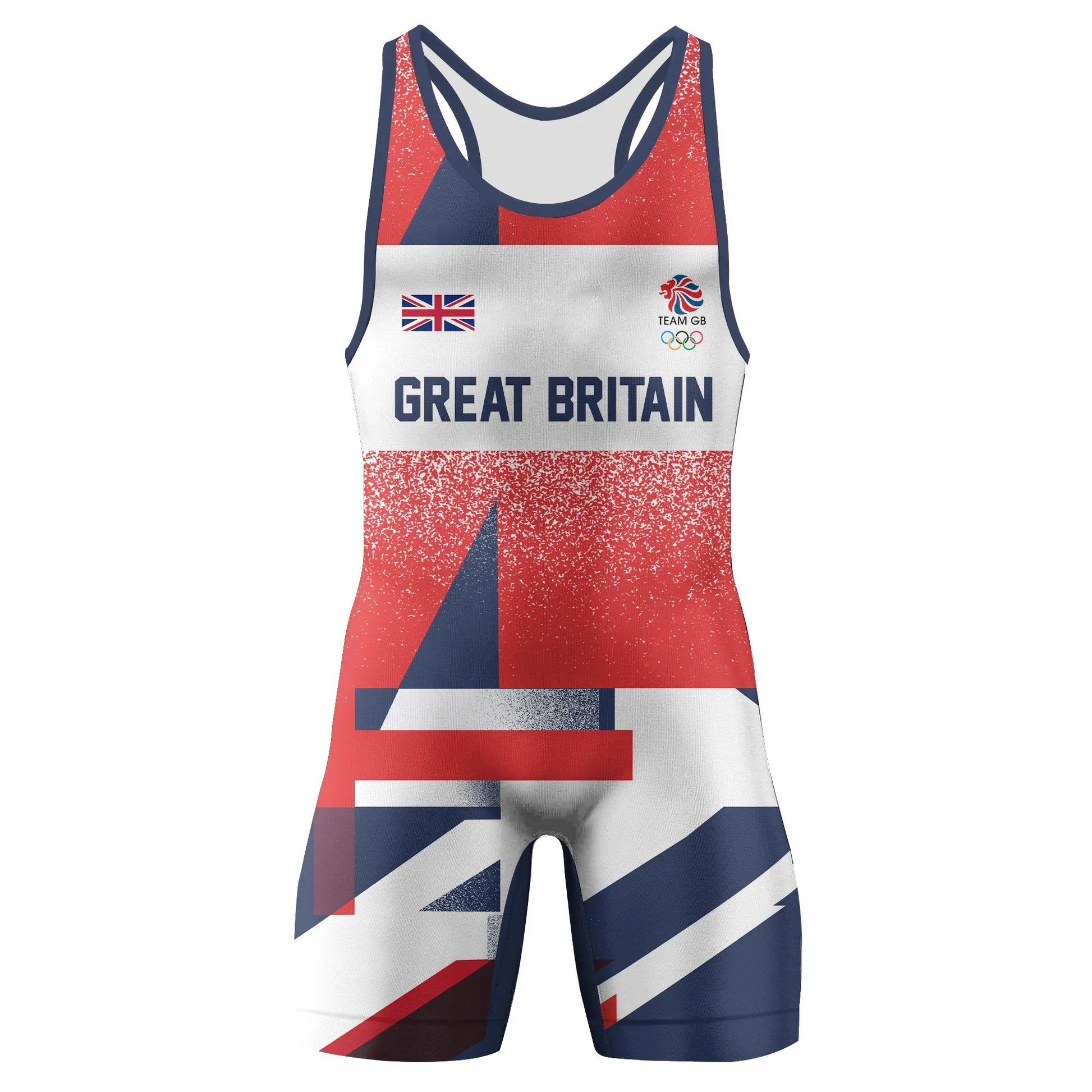Great Britain Wrestling Singlet