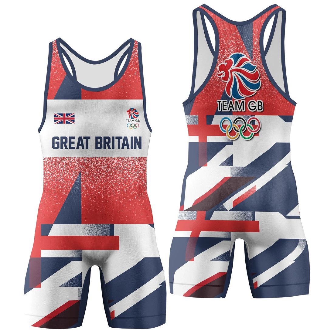 Great Britain Wrestling Singlet