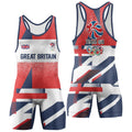 Great Britain Wrestling Singlet