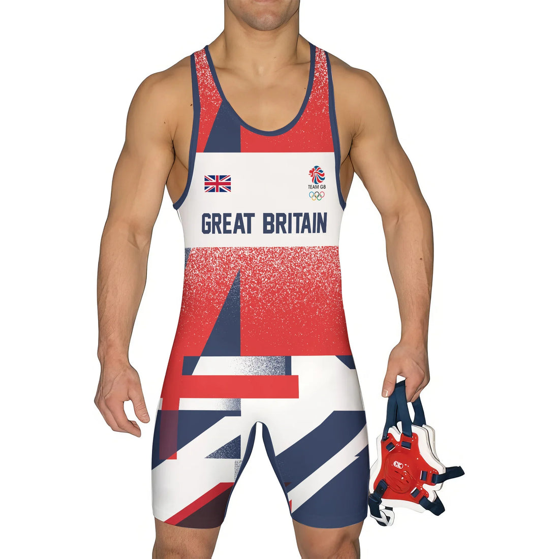 Great Britain Wrestling Singlet