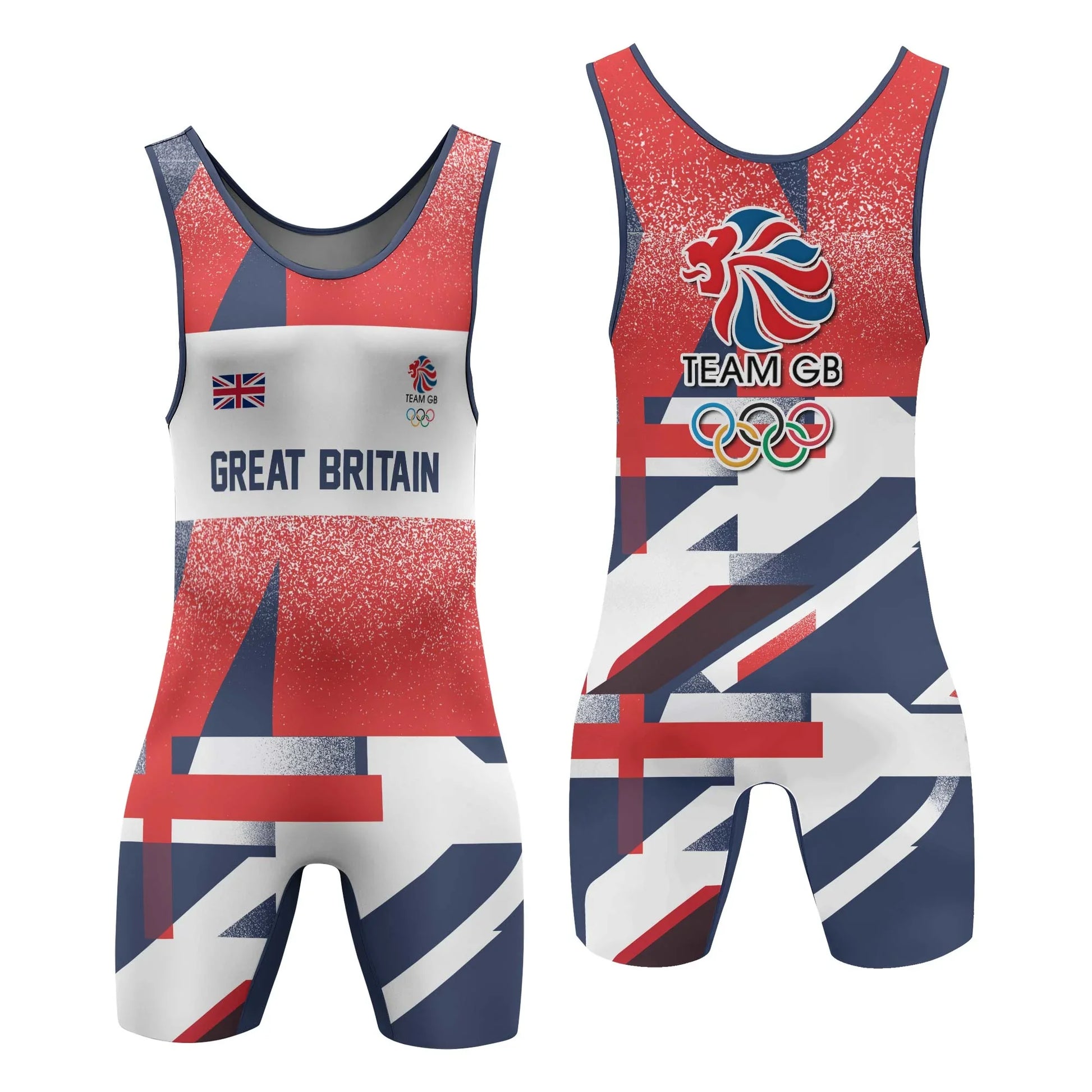 Great Britain Wrestling Singlet
