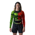 Green And Red Hulk Rash Guard