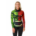 Green And Red Hulk Rash Guard
