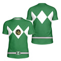 Green Ranger Power Rangers Kids Rash Guard