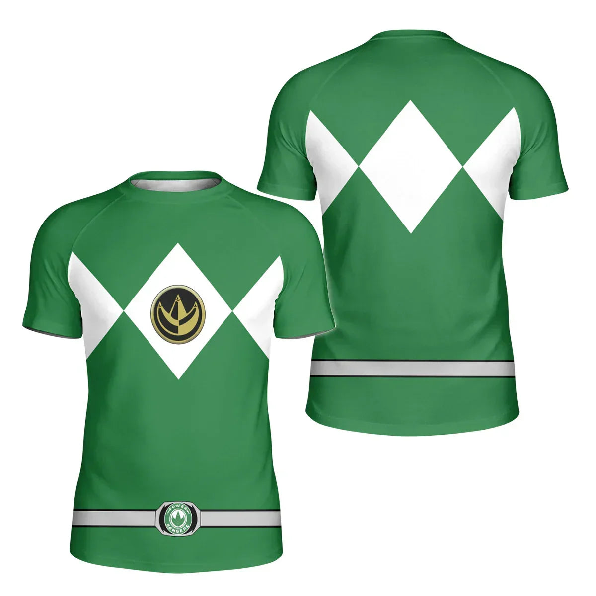 Green Ranger Power Rangers Kids Rash Guard