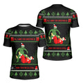Grinch And Santa Jiu Jitsu Kids Rash Guard
