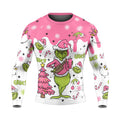 Grinch Pink Santa Rash Guard