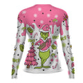 Grinch Pink Santa Rash Guard