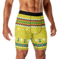 Grinch Santa Festive Compression Shorts