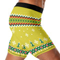 Grinch Santa Festive Compression Shorts