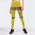 Grinch Santa Festive Leggings