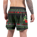 Grinch Santa Festive Grappling Shorts