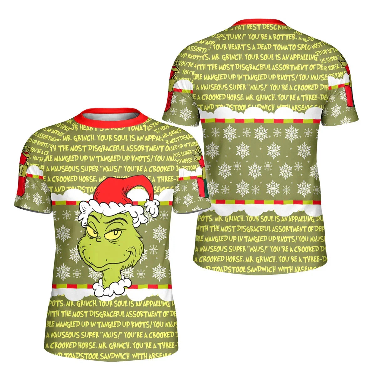 Grinch Xmas Kids Rash Guard