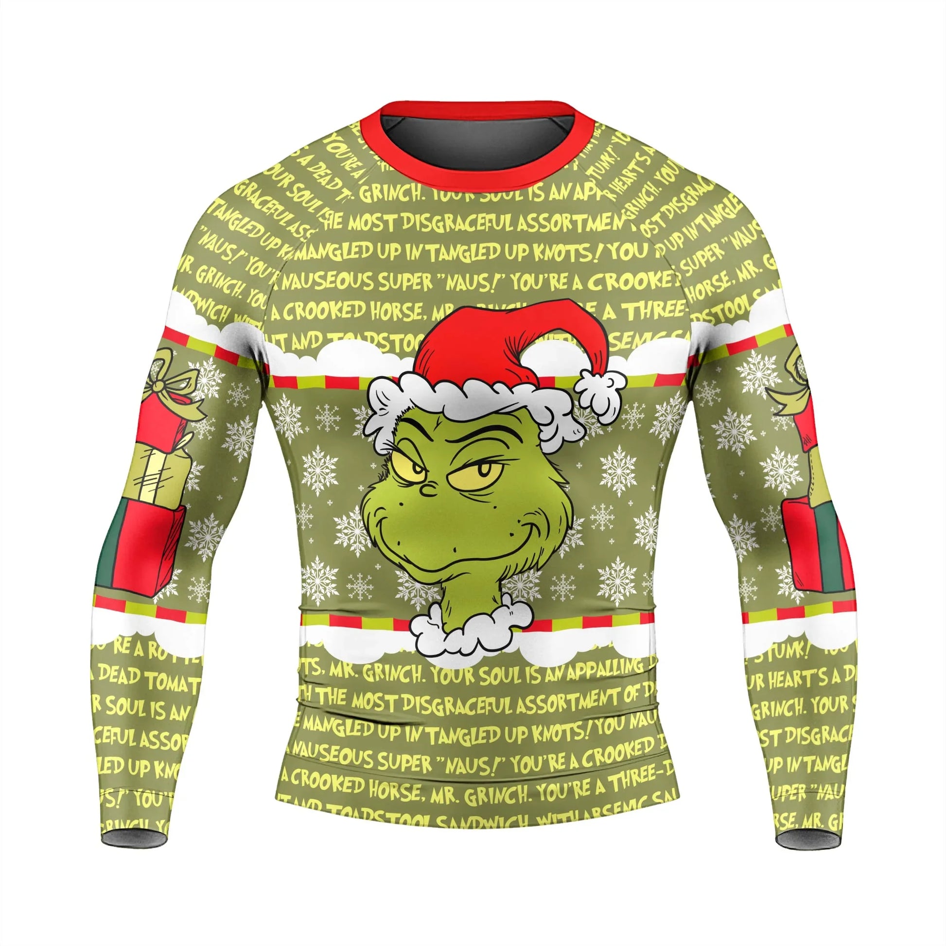 Grinch Xmas Rash Guard