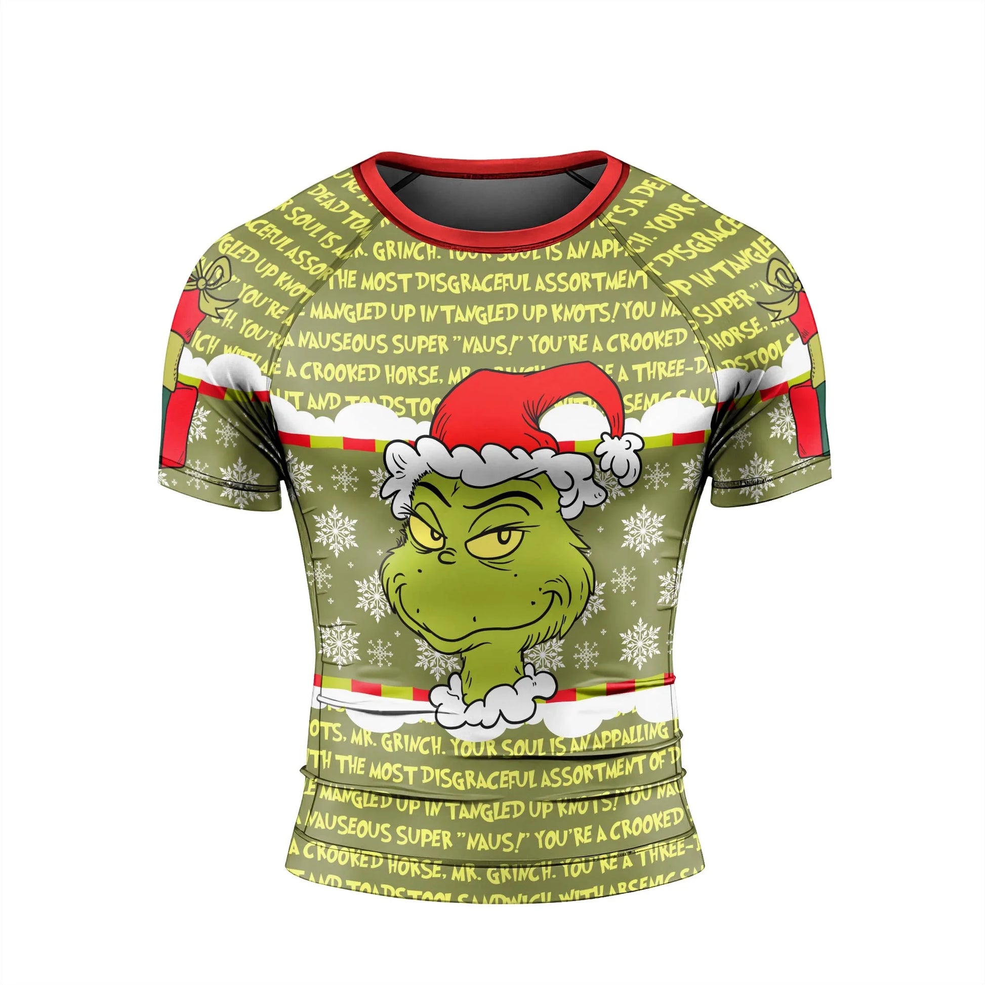 Grinch Xmas Rash Guard