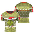 Grinch Xmas Rash Guard