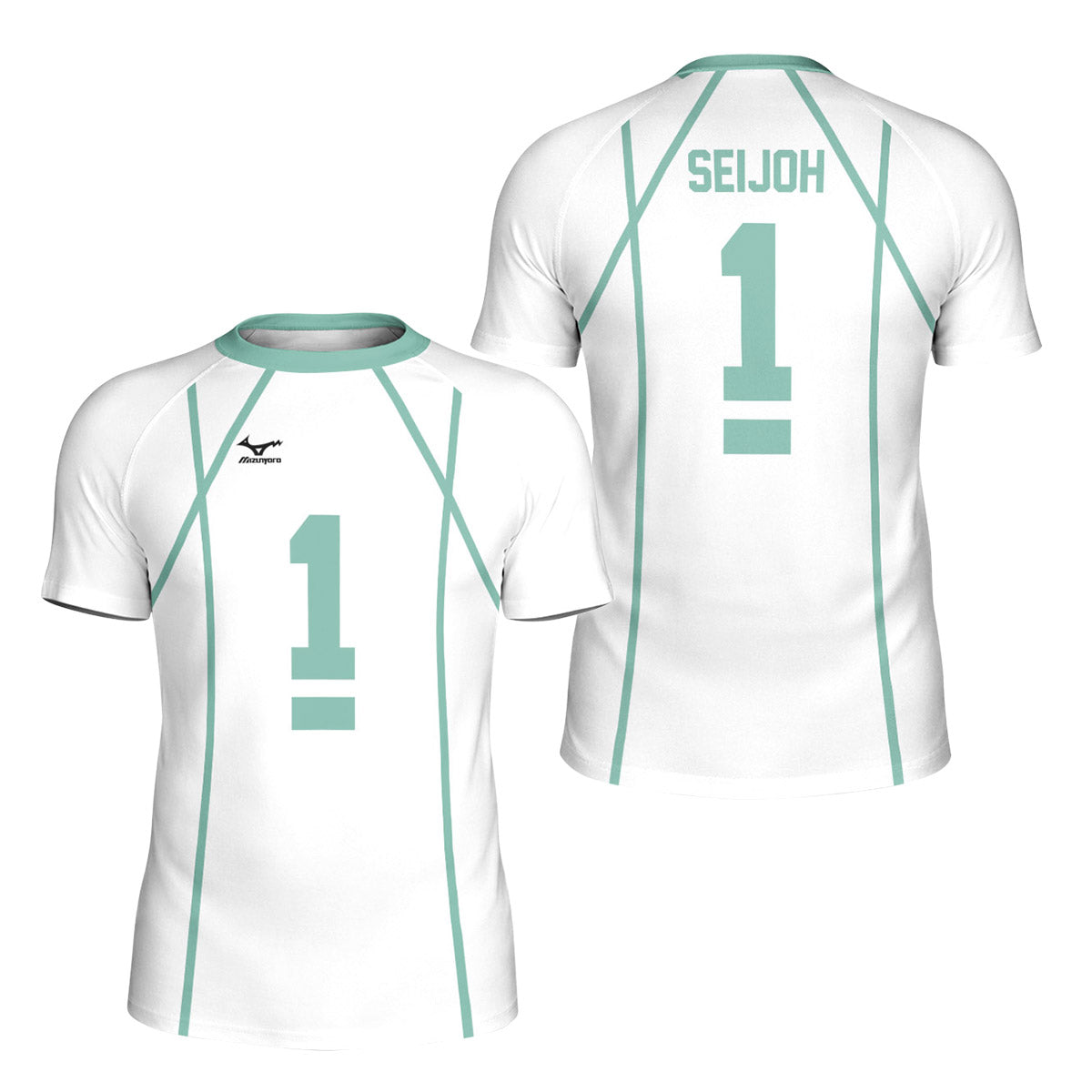 Haikyuu Date Tech Number 1 Kids Rash Guard