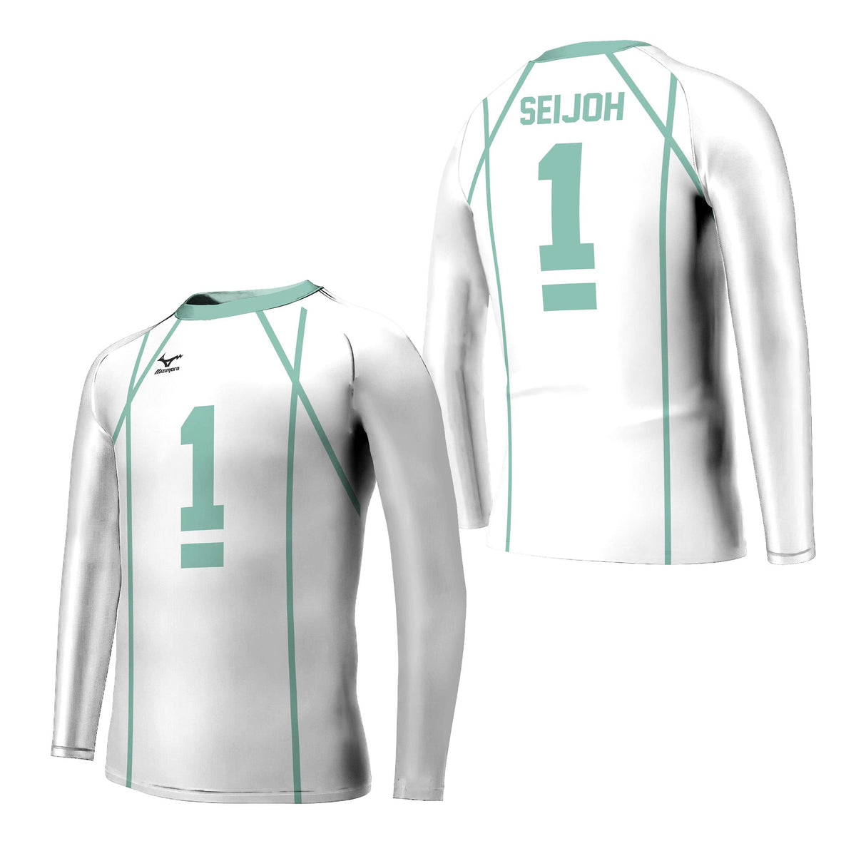 Haikyuu Date Tech Number 1 Kids Rash Guard