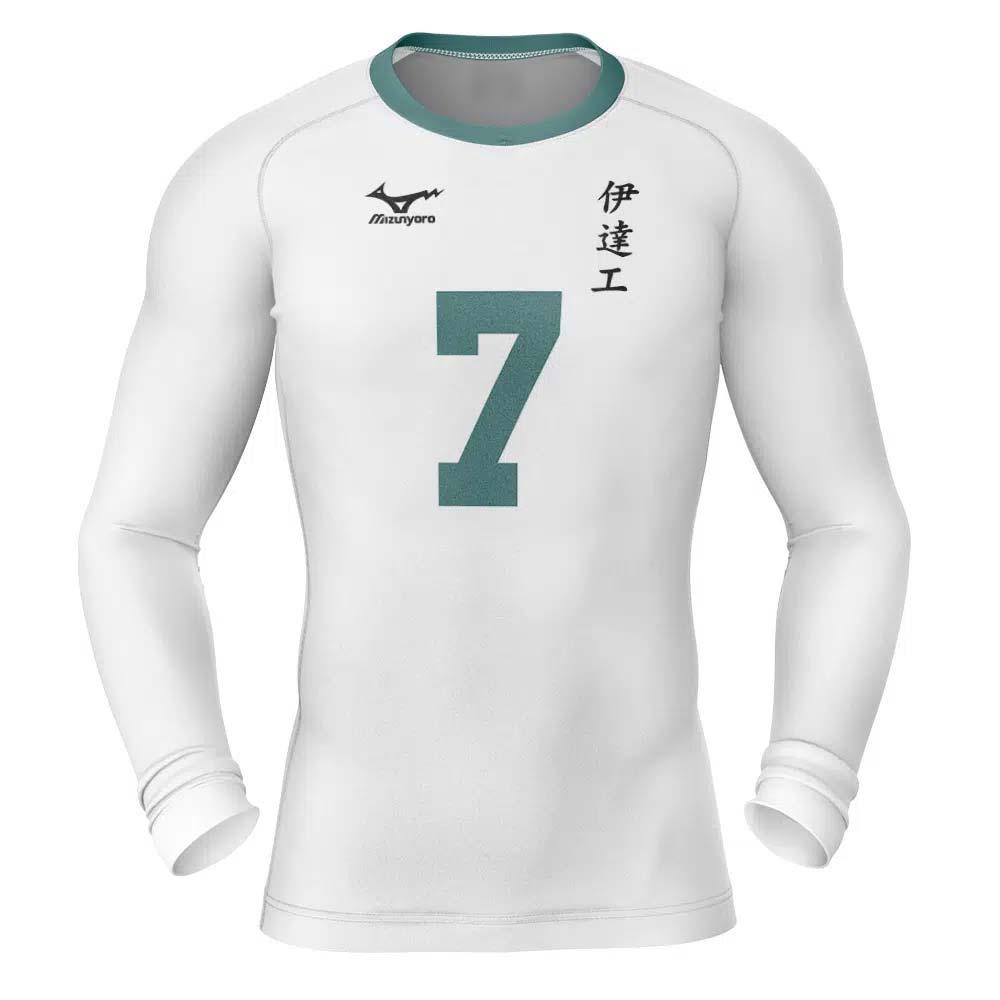 Haikyuu Date Tech Number 7 Long Sleeve Rash Guard