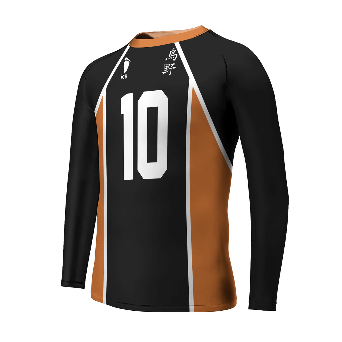 Haikyuu Karasuno Number 10 Kids Rash Guard