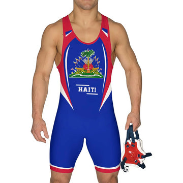 Haiti Wrestling Singlet