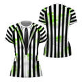 Halloween Beetlejuice Cosplay Rash Guard