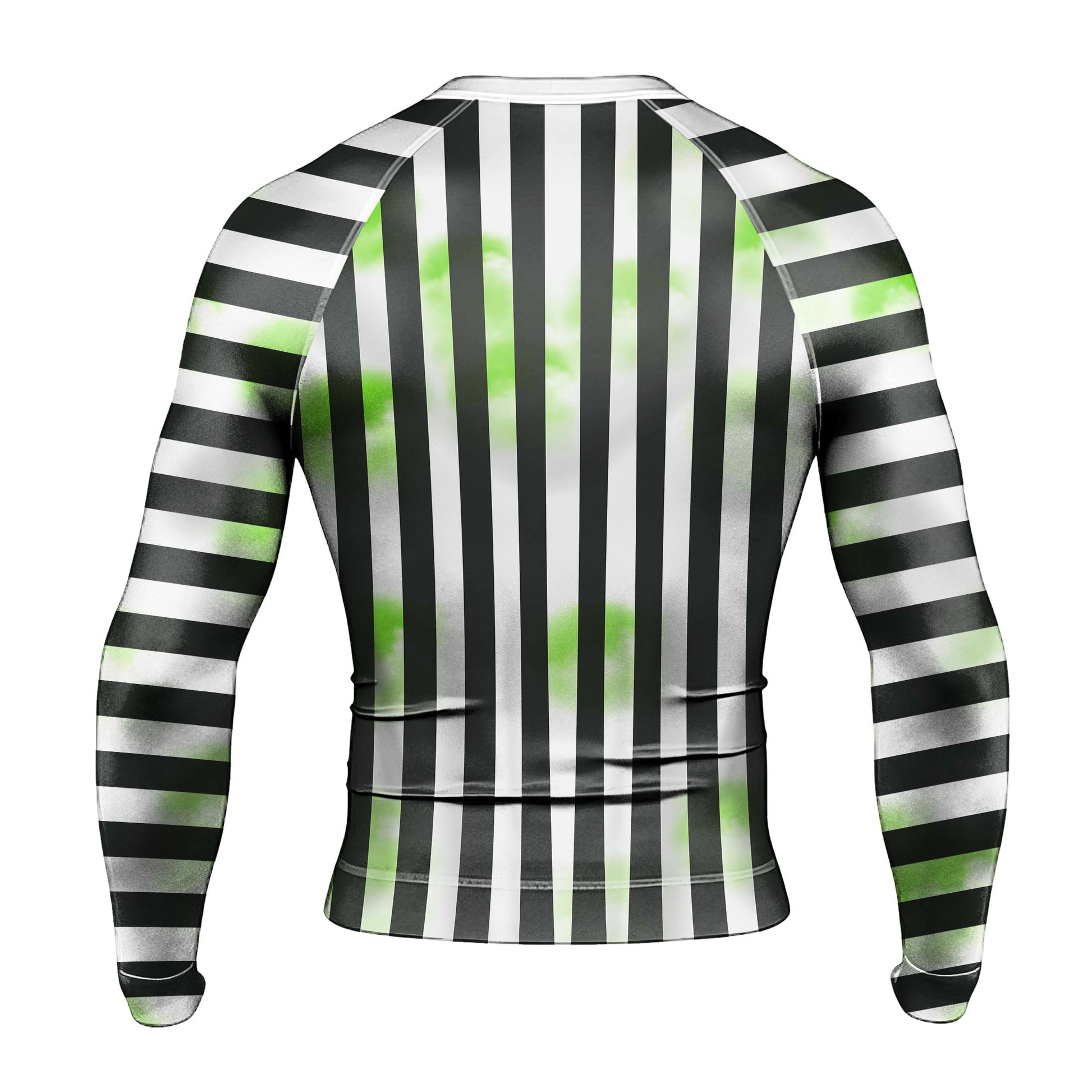 Halloween Beetlejuice Cosplay Rash Guard