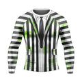 Halloween Beetlejuice Cosplay Rash Guard