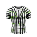 Halloween Beetlejuice Cosplay Rash Guard