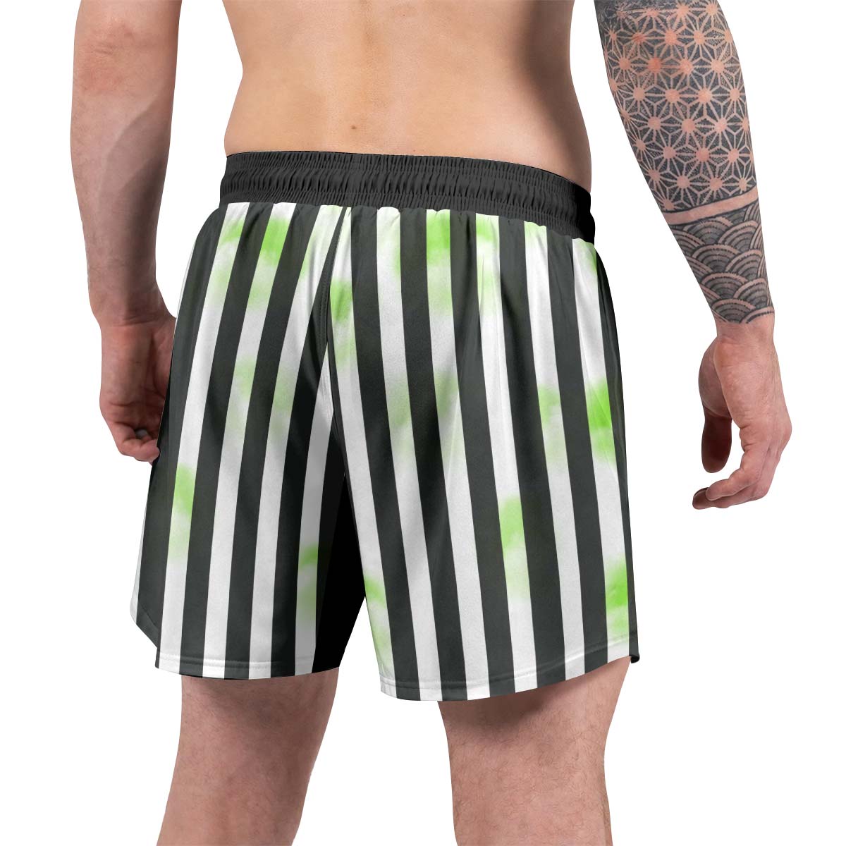Halloween Beetlejuice Cosplay Grappling Shorts